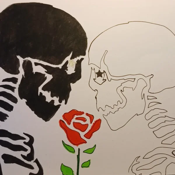 Skeleton card